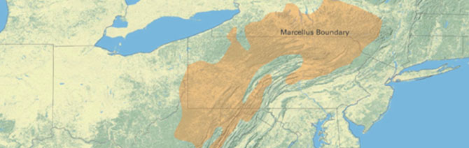 Marcellus Shale Boundary