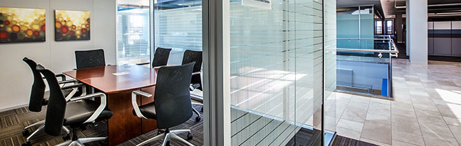 Creating spaces with natural light and access to daylight for employees makes a difference in productivity. 