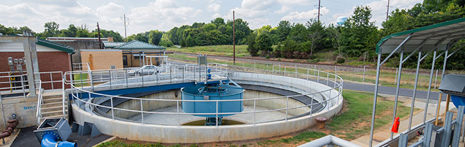 We recently wrapped up an expansion at a wastewater treatment plant and performing improvements 