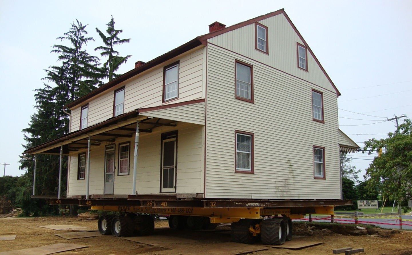 Building relocation flood resistant building technique.