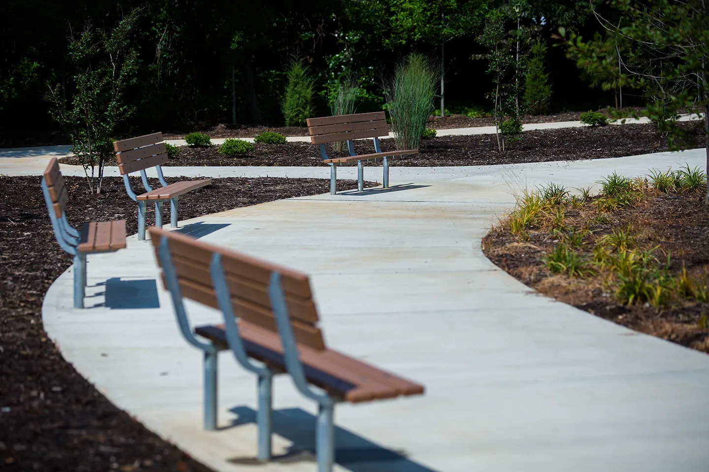 Creating walking paths around a data center campus is one way that many large commercial clients are considering their impacts on communities.