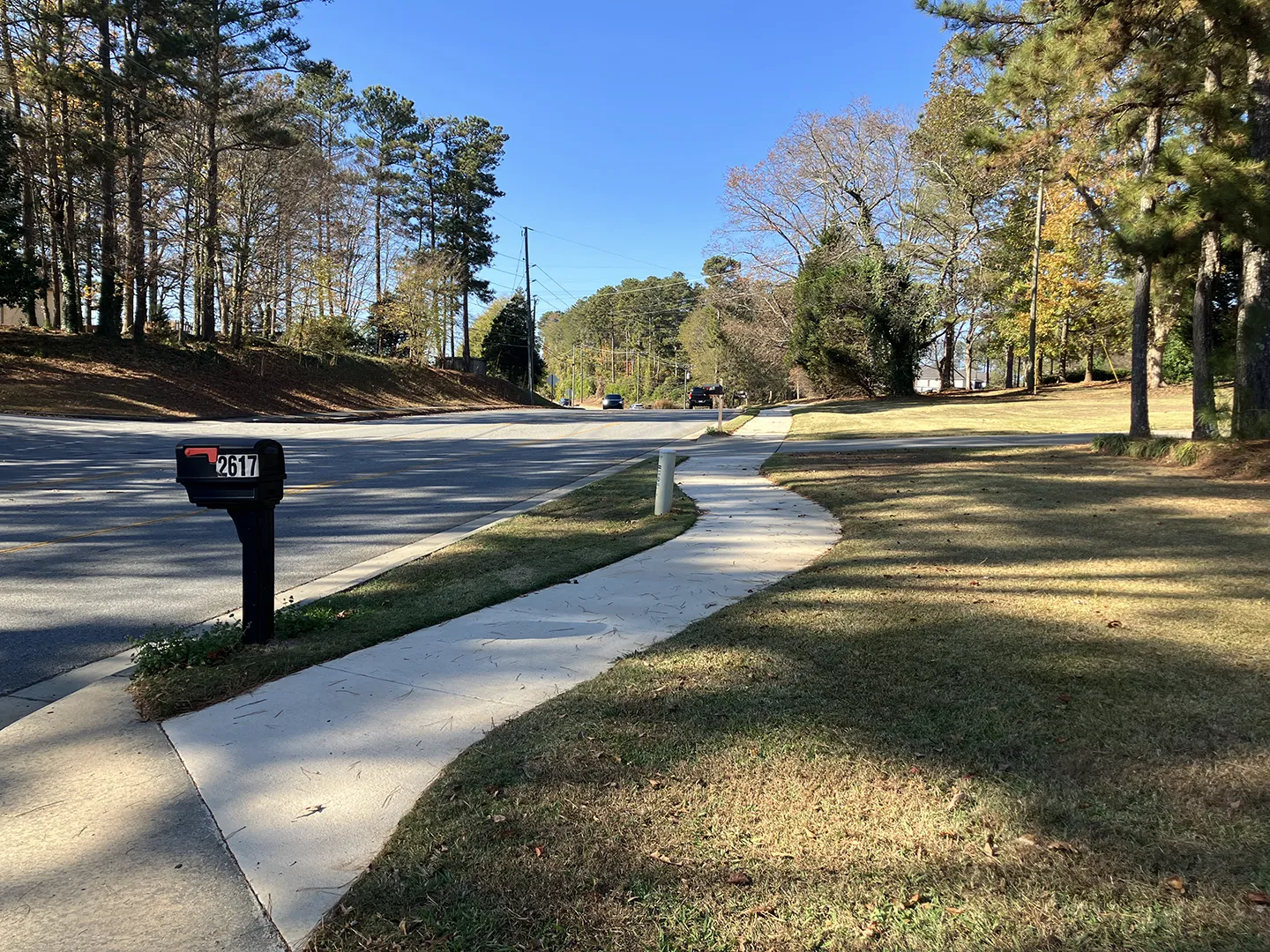 Sidewalks play a huge role in pedestrian safety.