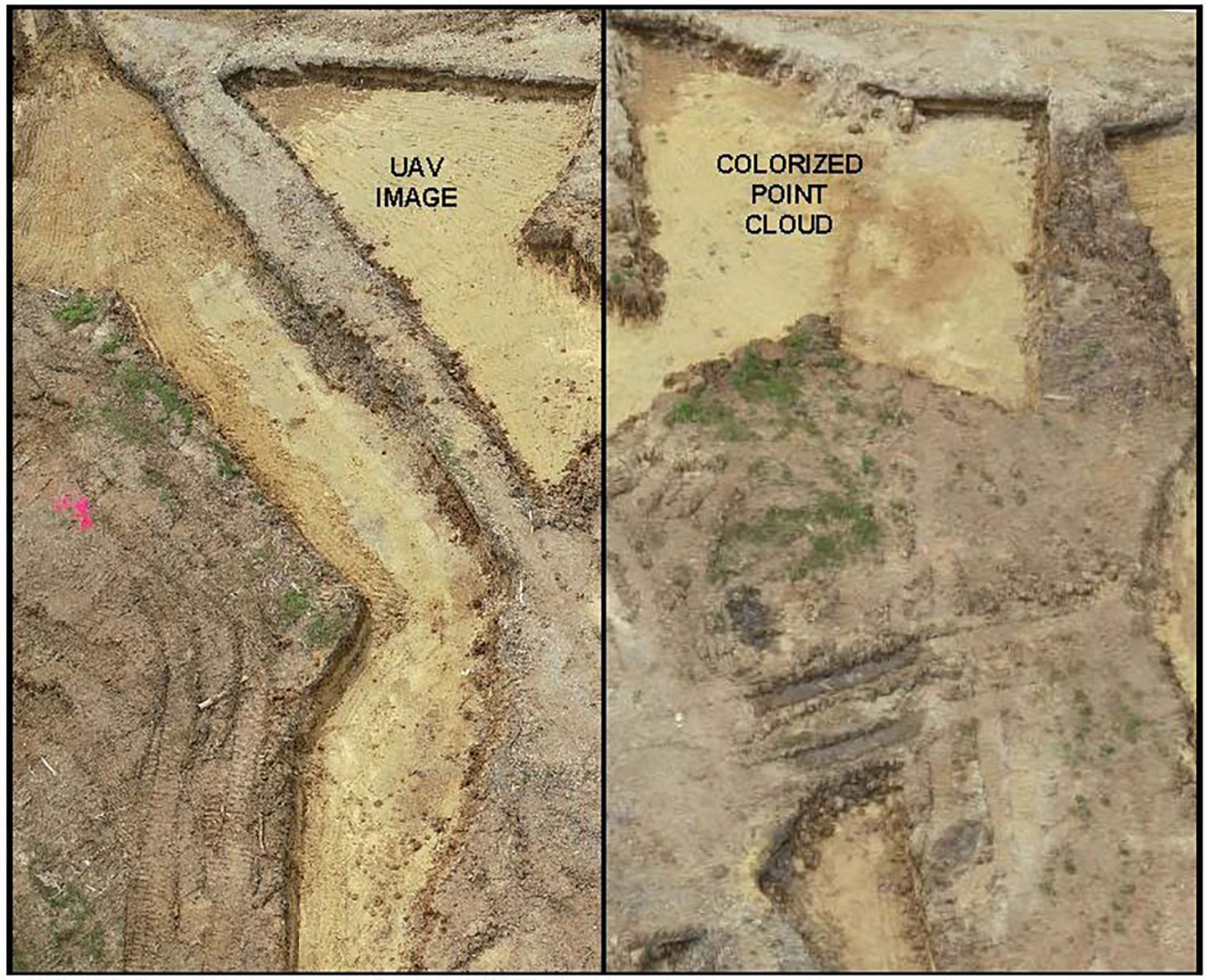 Post Processed Colorization of Resulting 3D Point Cloud