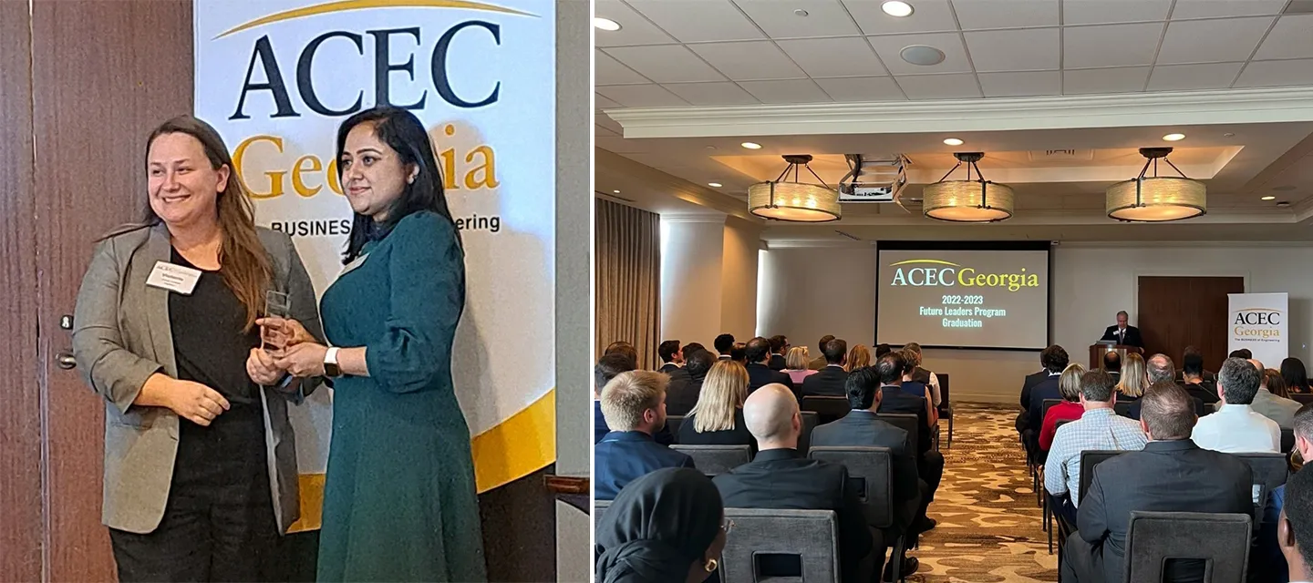 In the ACEC Future Leaders program I learned ways to succeed as a leader in the transportation industry. I graduated after nine months of leadership programming with ACEC. 