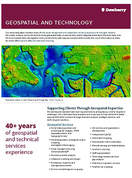 Geospatial-One-Pager