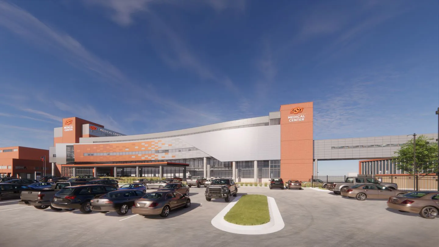 Rendering of OSUMC. Rendering courtesy of Dewberry.
