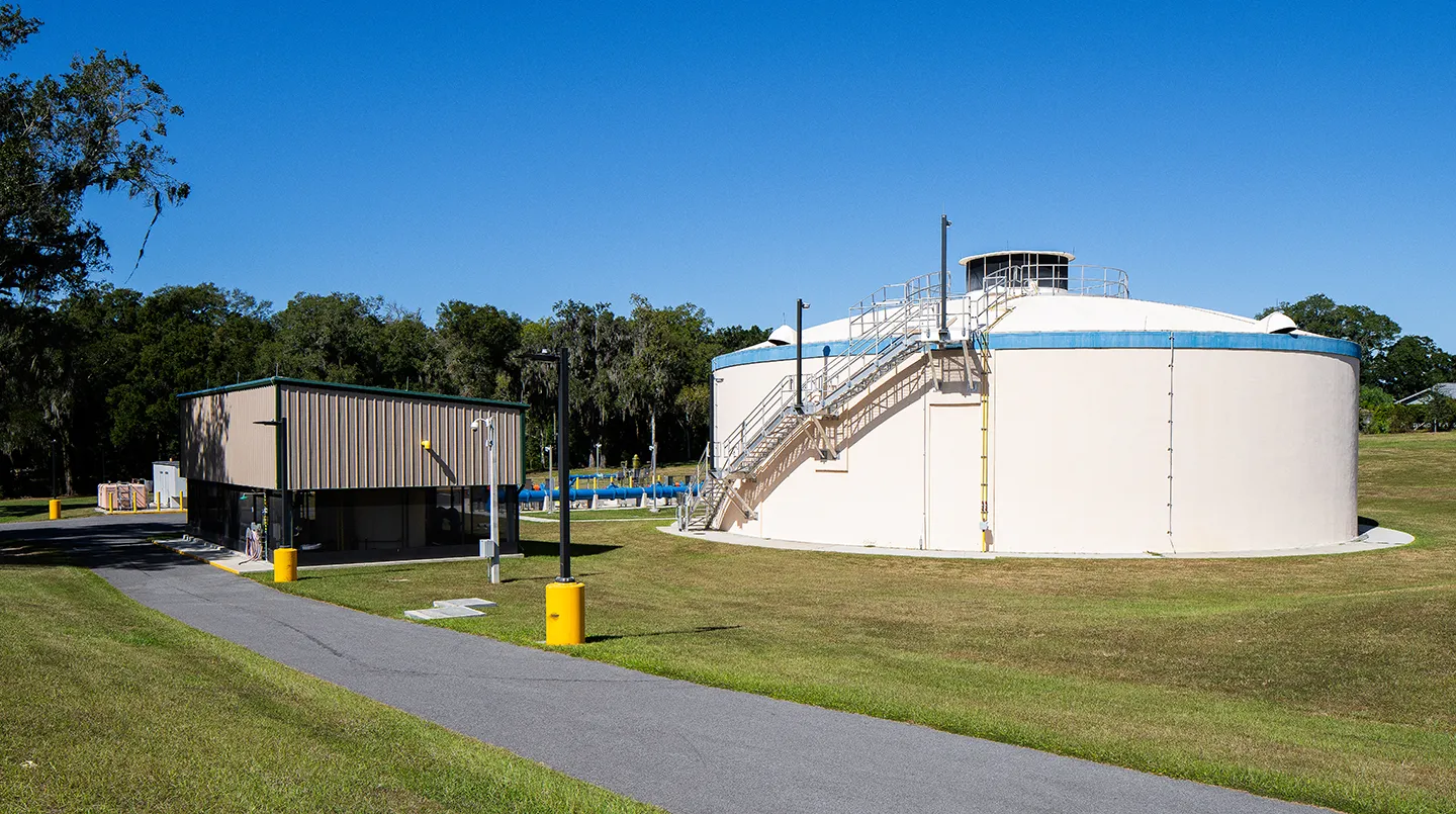 Cherry Hill Water Production Facility in Polk County, Florida.