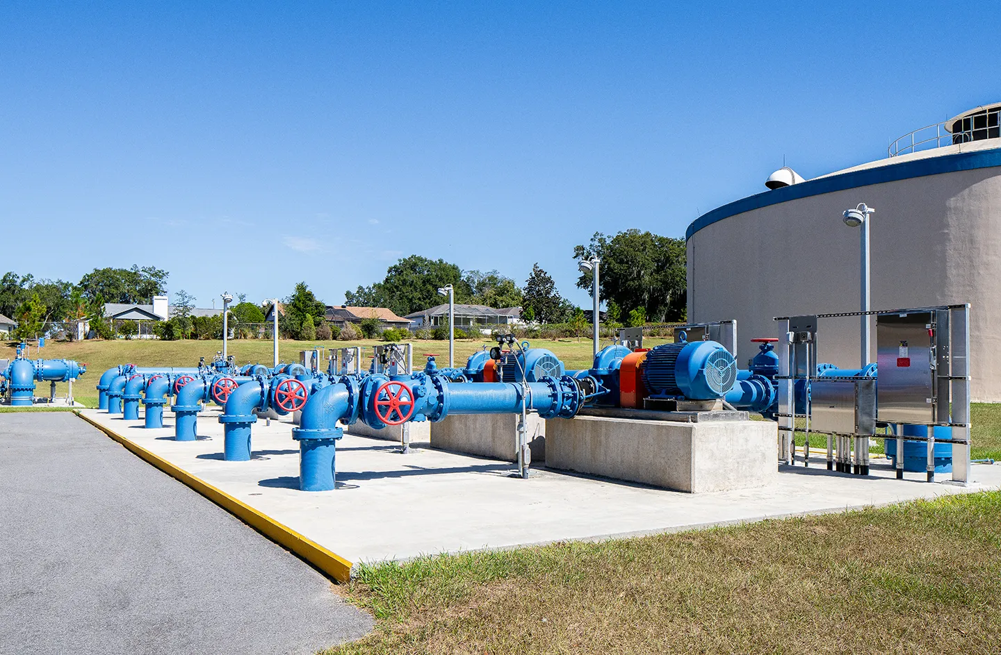 Cherry Hill Water Production Facility in Polk County, Florida.