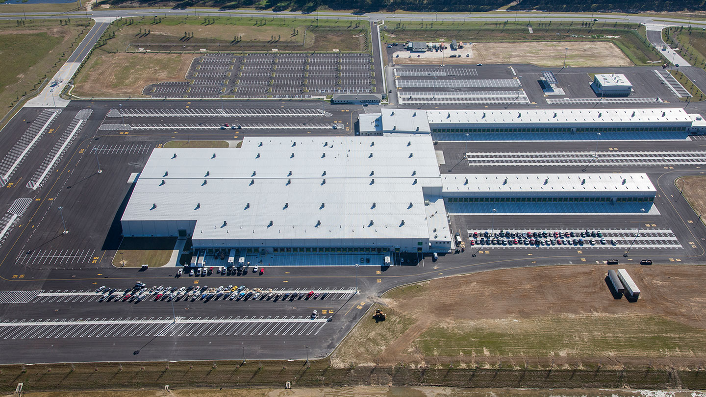 Construction Complete at New FedEx Ground Distribution Hub in Ocala