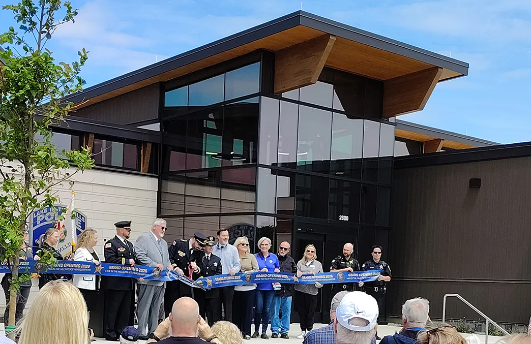 Members of the Lake in the Hills community celebrated the event.