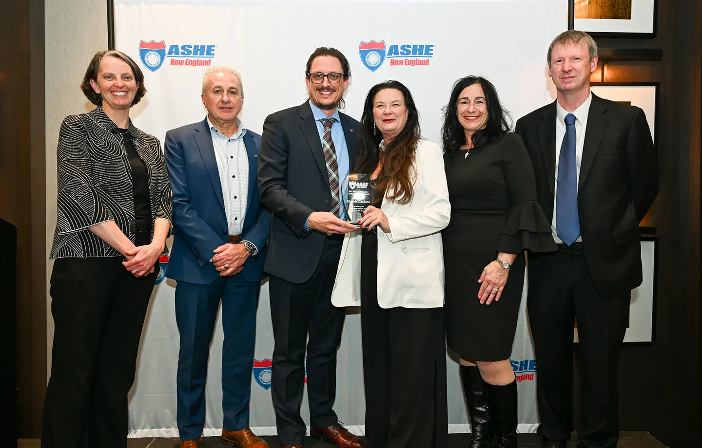 Rhonda Cardone Receives ASHE New England Lifetime Achievement Award. Photo courtesy of Cindy Loo Photography.