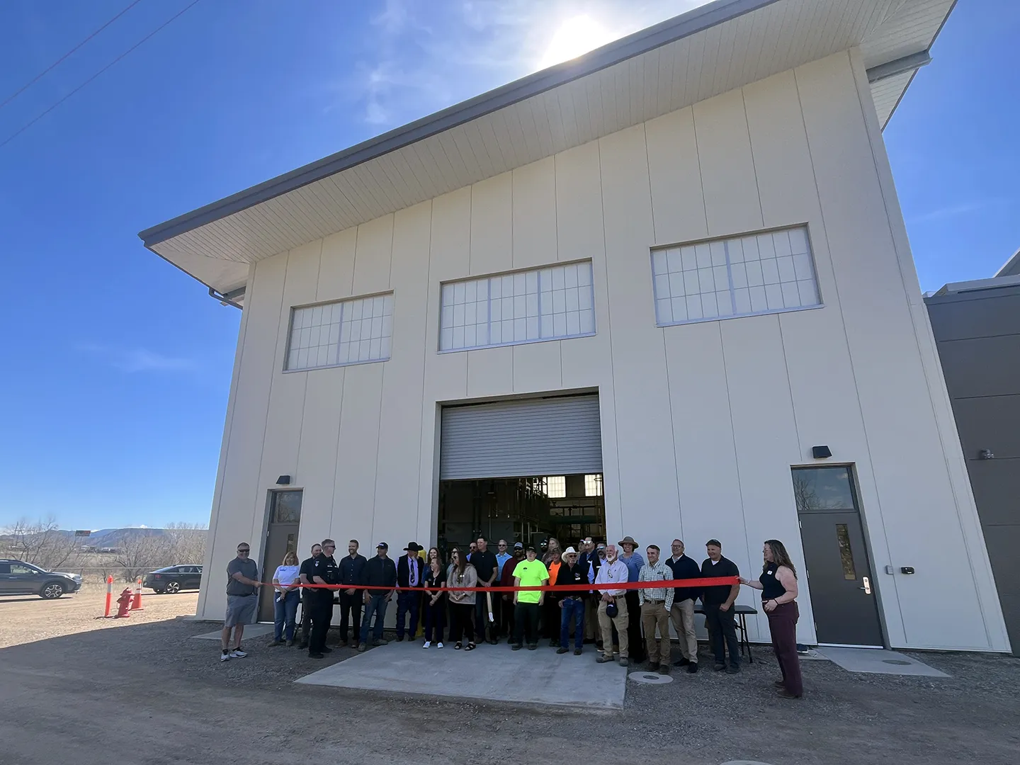 Town of Silt officials and project team members gathered at the facility to celebrate the completion of the WTP increasing its capacity from 0.6 to 2-MGD.