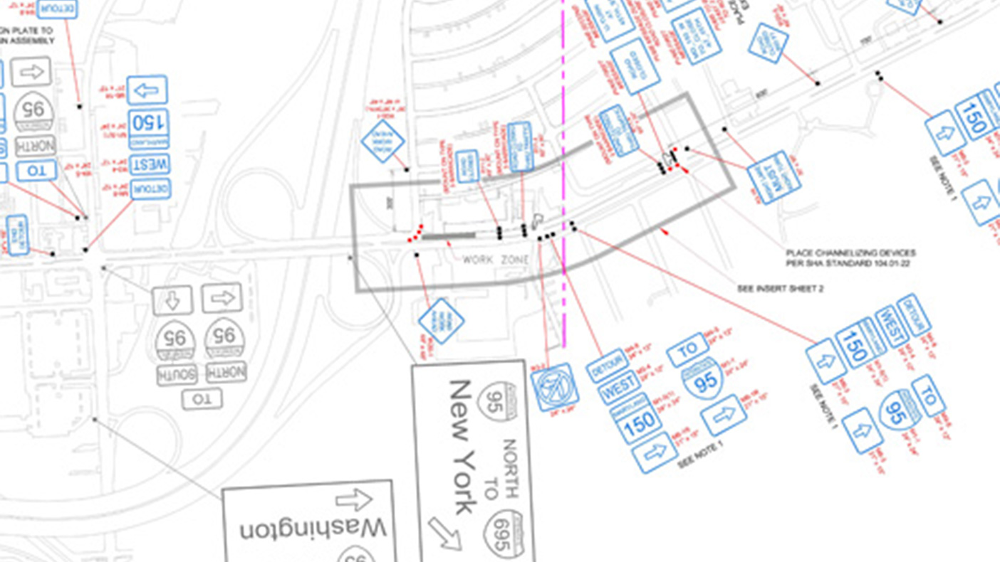 Evaluation of the system identified several sewer sections needing immediate corrective action resulting in development of a traffic control plan for emergency sewer repair.