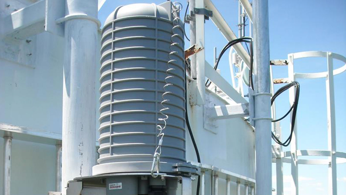 Together, the water tank designers and our team developed a unique antenna mounting design in order to affix heavy modern radio units to an existing structure.