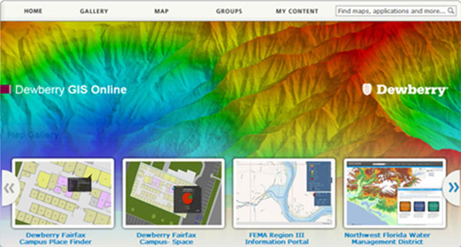 Dewberry GIS Online