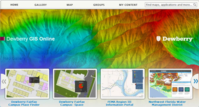 Dewberry GIS Online Dewberry GIS Online