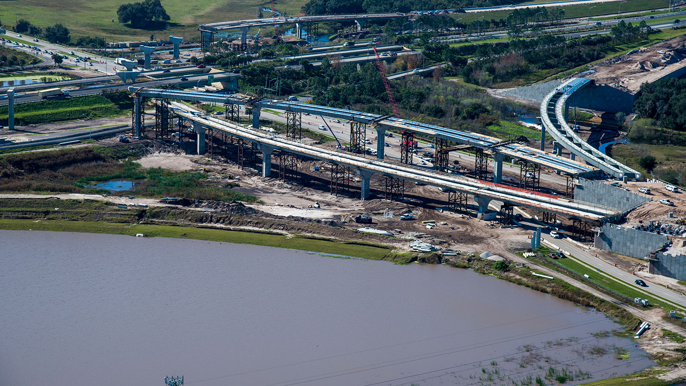 SR 417/South Access Road/Boggy Creek Road Interchange