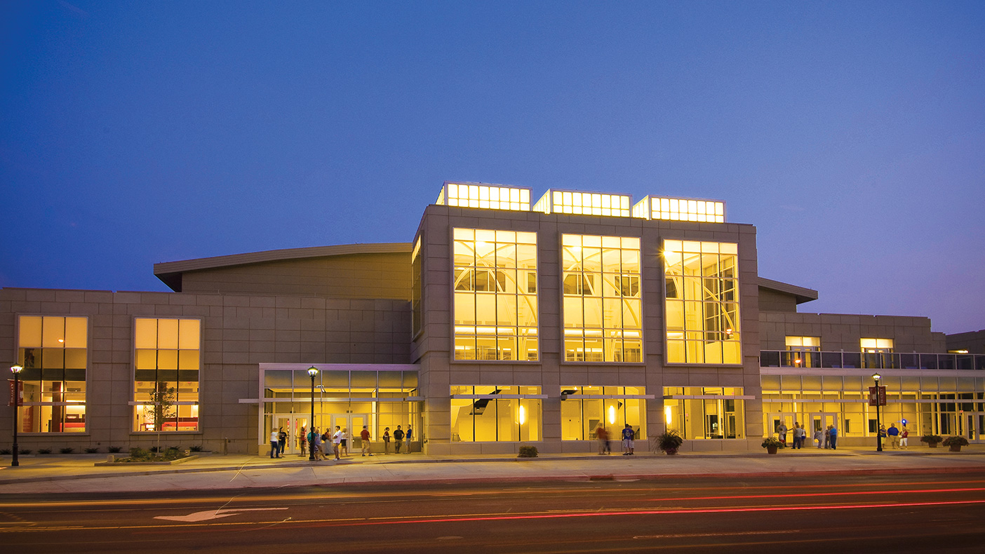 Bradley University’s 164,000-square-foot Renaissance Coliseum hosts sporting events and various student activities, and serves as a concert hall convocation center.