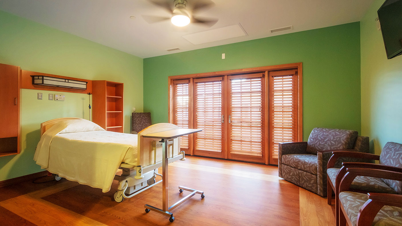 View of a spacious resident room.