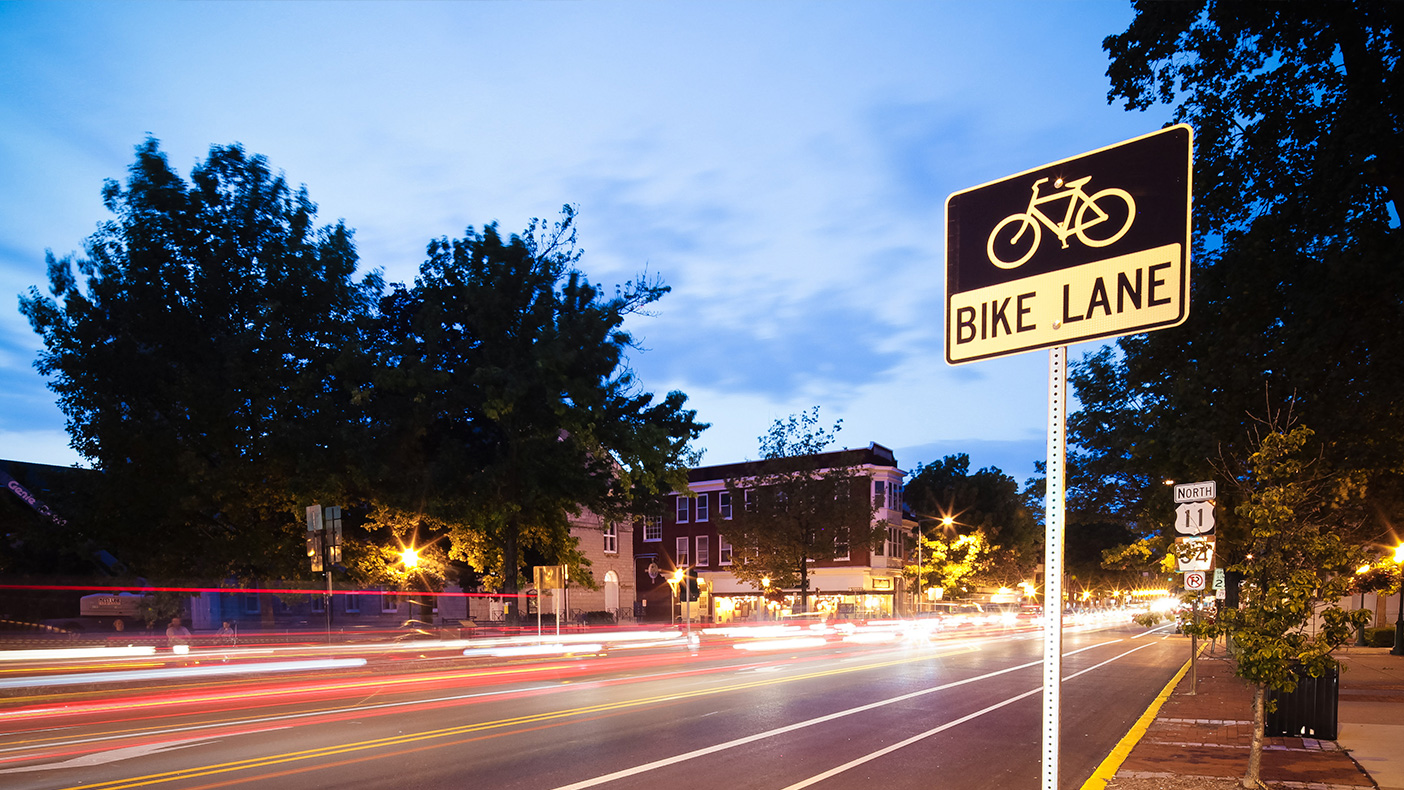 High and Hanover streets were converted from four to three lanes to create dedicated bike lanes in each direction, not only making it safer for bicyclists, but also making parallel parking easier and entering and exiting vehicles safer.