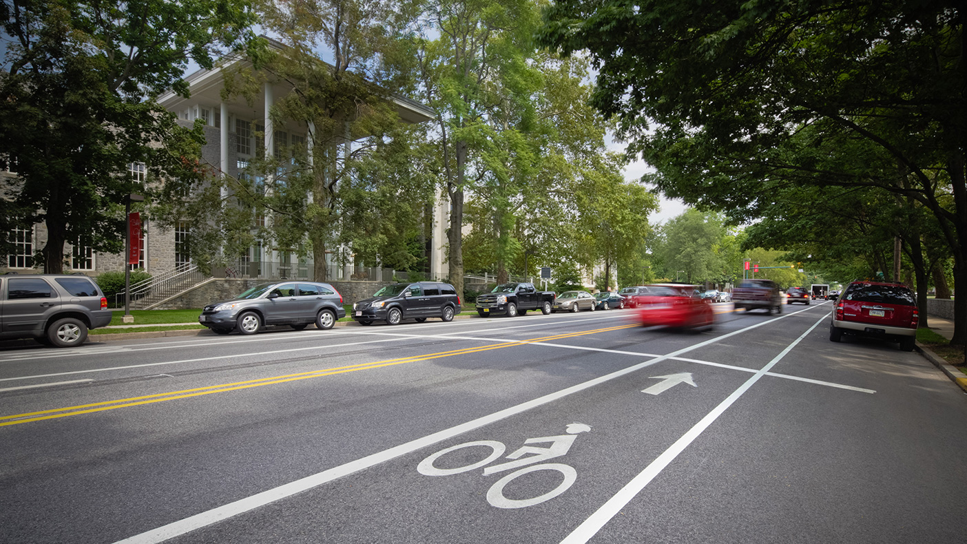 Despite the addition of bike lanes and curb extensions at numerous intersections, not a single parking space was eliminated on either street. This was critical to maintaining local businesses support during the project’s planning stages.