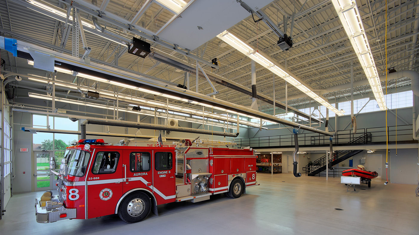 Design of the Aurora Fire Station and CSCC optimizes functionality while gaining the inherent economic benefits of a shared facility.