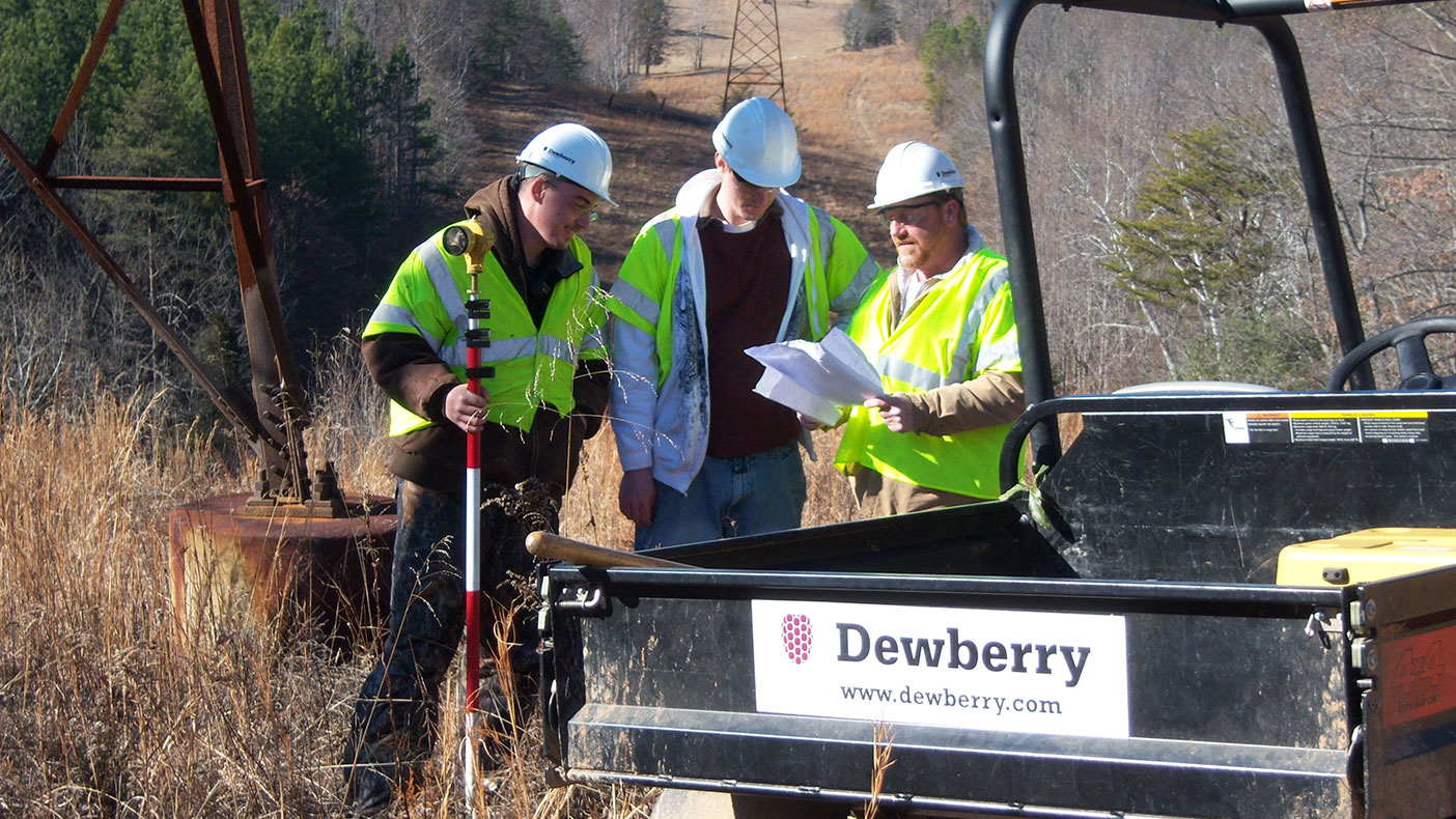 Within two weeks’ notice, we had as many as four crews in the field to begin staking the line.