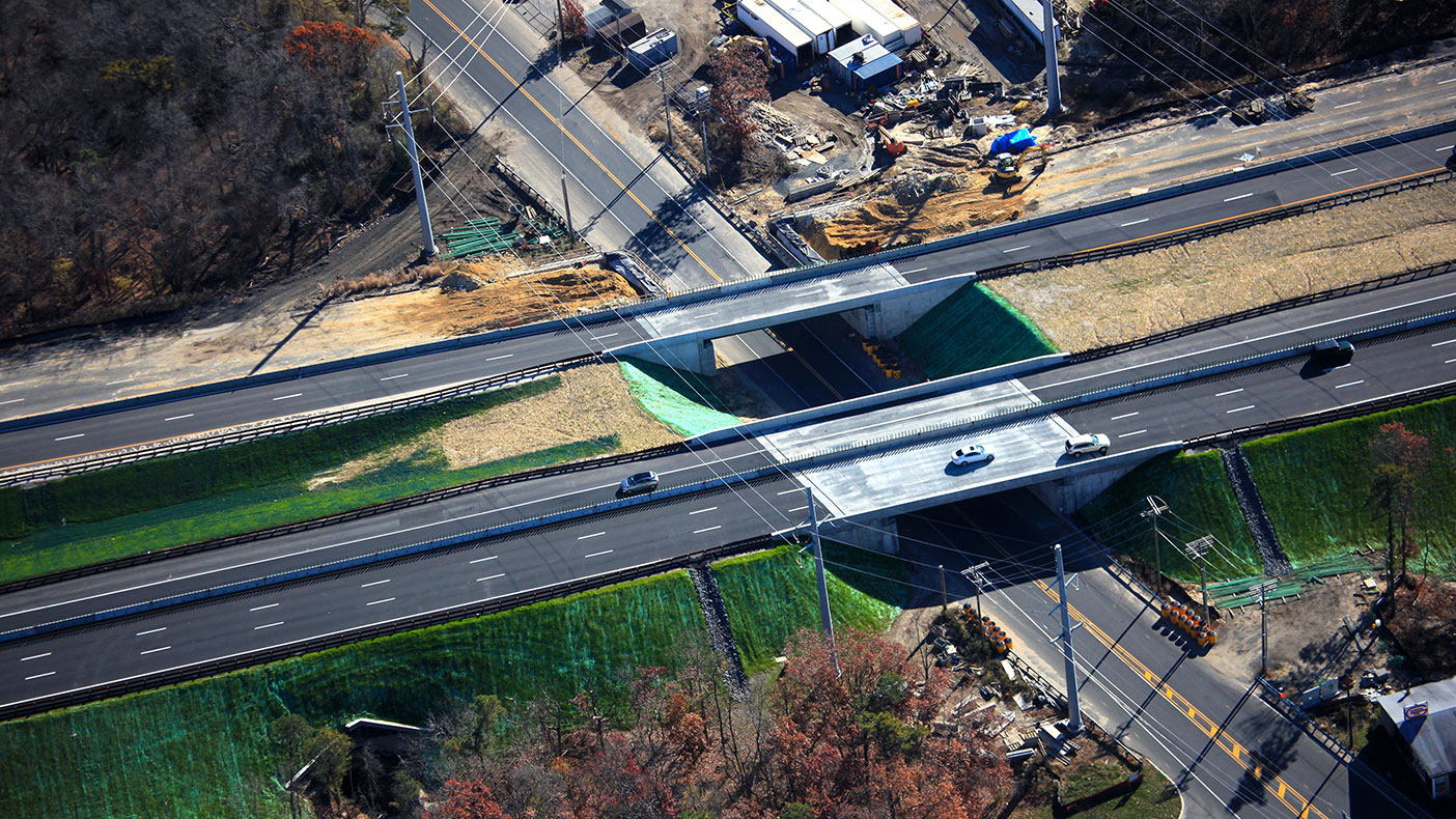 The purpose of the $330 million project is to improve safety and enhance emergency response along this section of the Garden State Parkway by increasing the shoulder width.