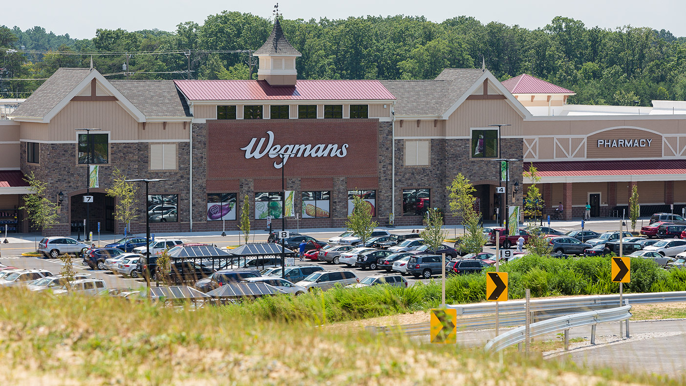 One of the main features of the new development is the 150,000-square-foot Wegmans Food Store.