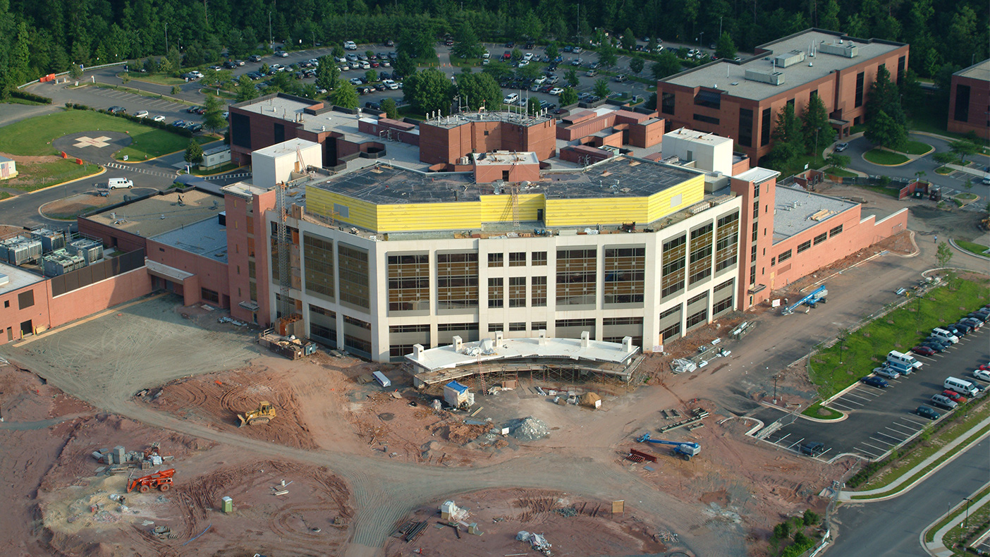 We are currently working with the hospital to develop the Inova Lorton Healthplex, Fairfax County, VA, adding two facilities and accompanying parking.