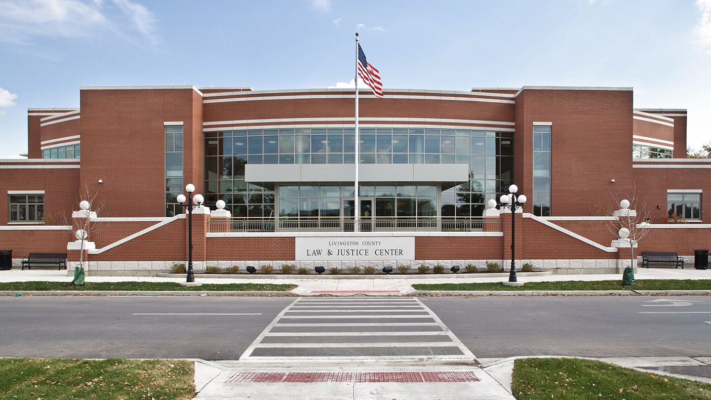 The west-facing curtainwall incorporates high performance glazing with an automated window shading system. Public parking is located directly across the street in a new downtown square.