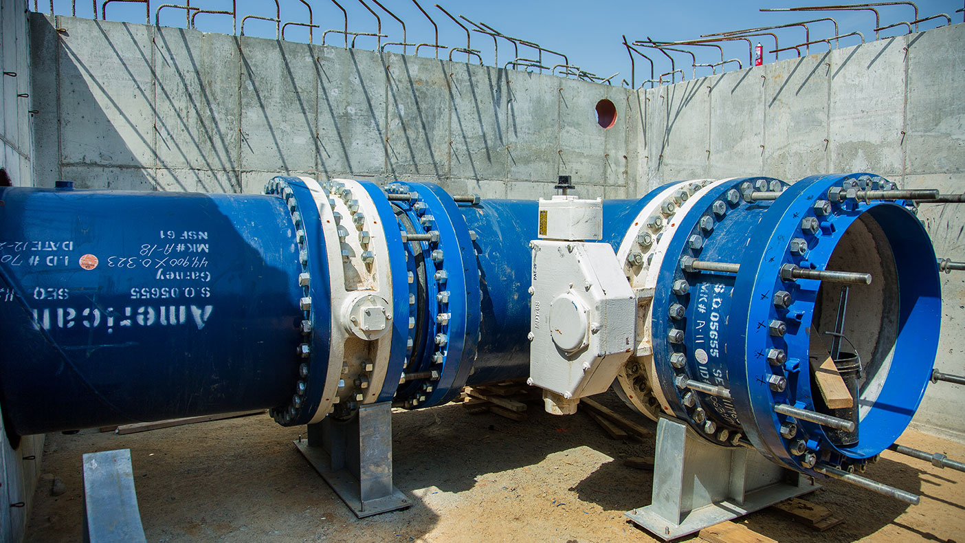 The pipeline will deliver up to 40 million gallons per day of raw, untreated water from the Potomac River to Loudoun Water’s new water treatment plant.