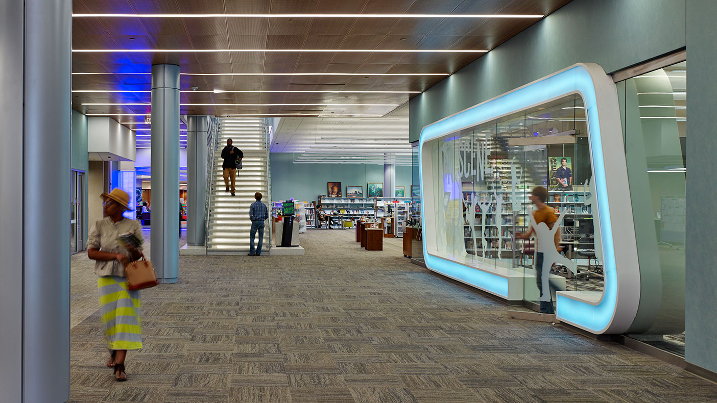 The interiors of the Main Library at Goodwood invite exploration and showcase individual elements of the library.