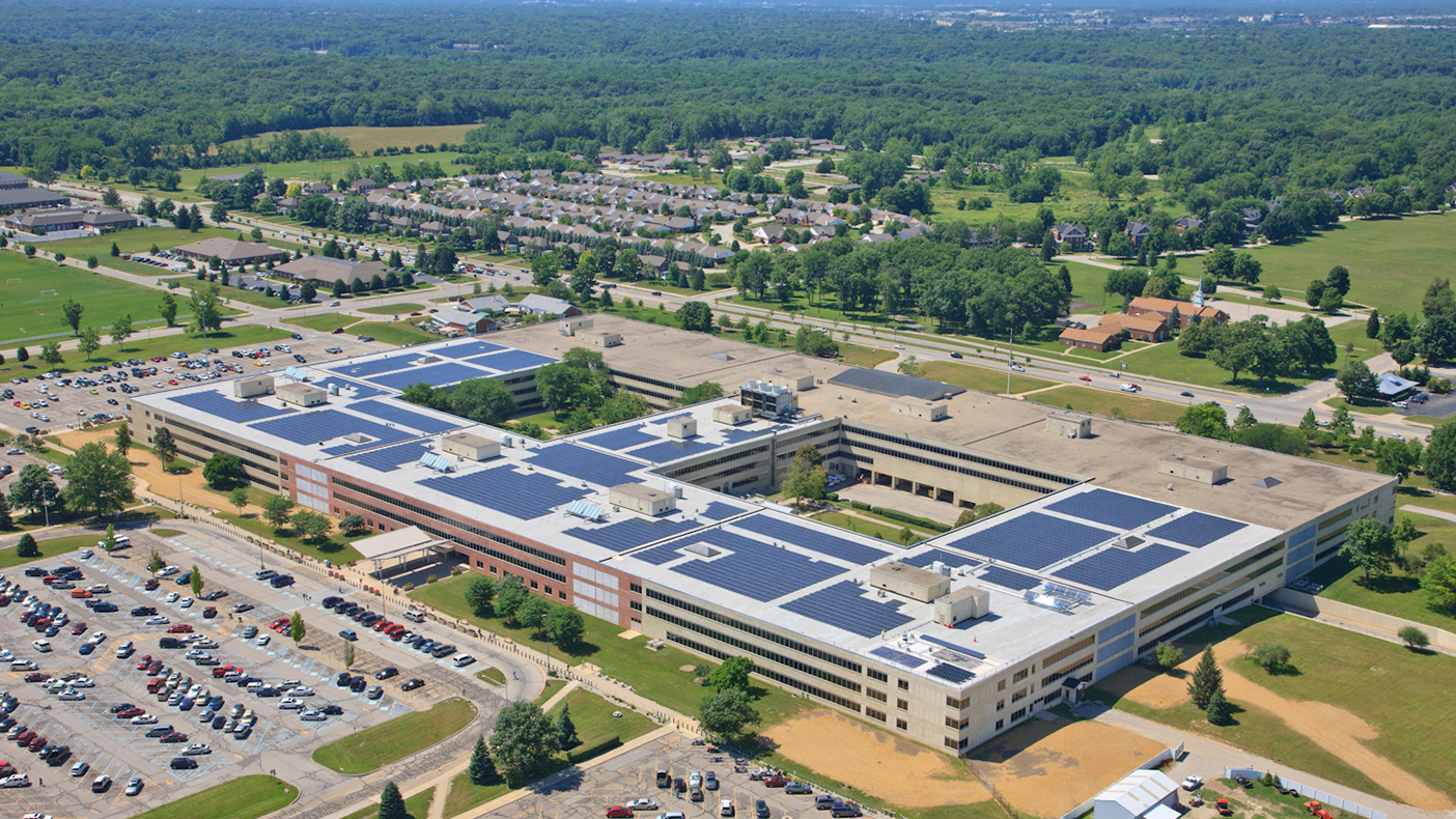 Other renewable energy features included four solar water heaters, a R-50 IRMA roof, and new energy-efficient windows—all contributing to reducing the building’s operating costs by approximately $509,000 annually.
