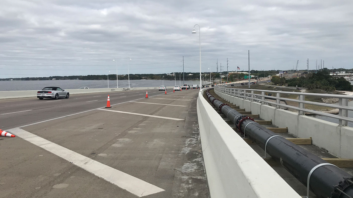 The scope of work included the use of Water Cad Model Software to evaluate the maximum flow required to maintain proper water storage at the McElvey storage tank farm.