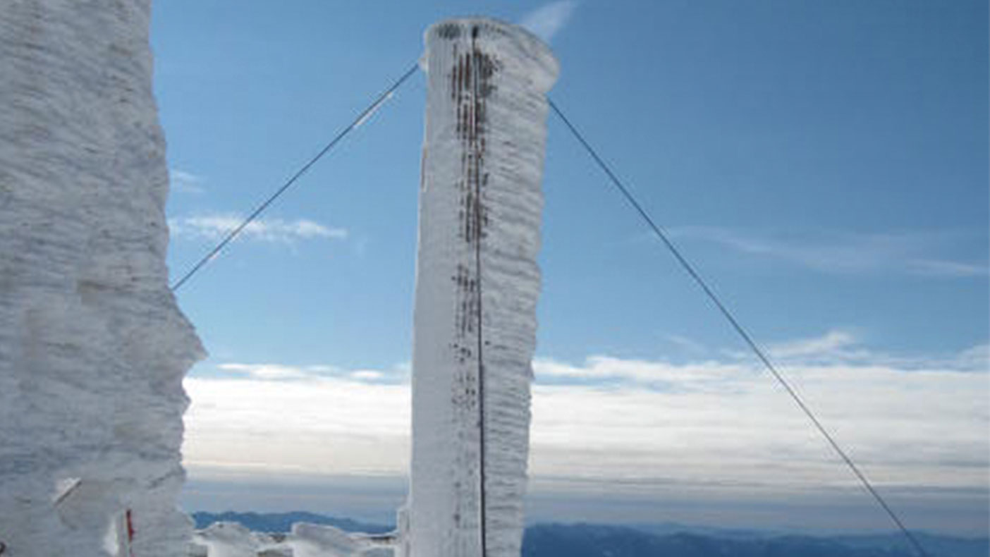 Our antenna design had to stand up to hurricane force winds an average of 110 days per year, while our installation had to be scheduled around such weather.