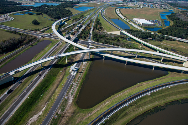 SR 417/South Access Road/ Boggy Creek Road Interchange.