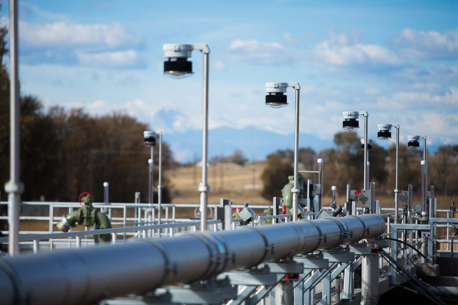 City of Evans Wastewater Treatment Plant.  Photo courtesy of Dewberry.