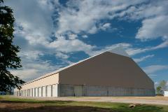 Tulsa Port of Catoosa Salt Storage Building. Photo by Jon B. Petersen Photography, Inc.