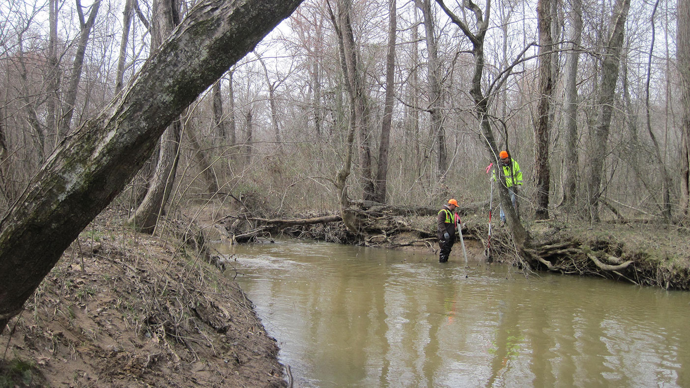 Our NCDOT contract includes obtaining survey data and base plan sheet preparations necessary for the design and maintenance of highway projects.