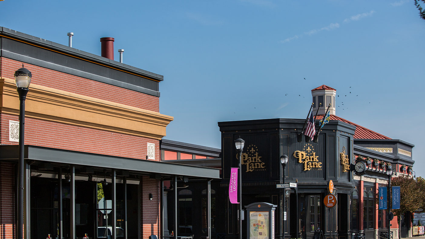 The installation of the small cell antenna allows the carrier to support the data usage of those who work, dine, and shop there.