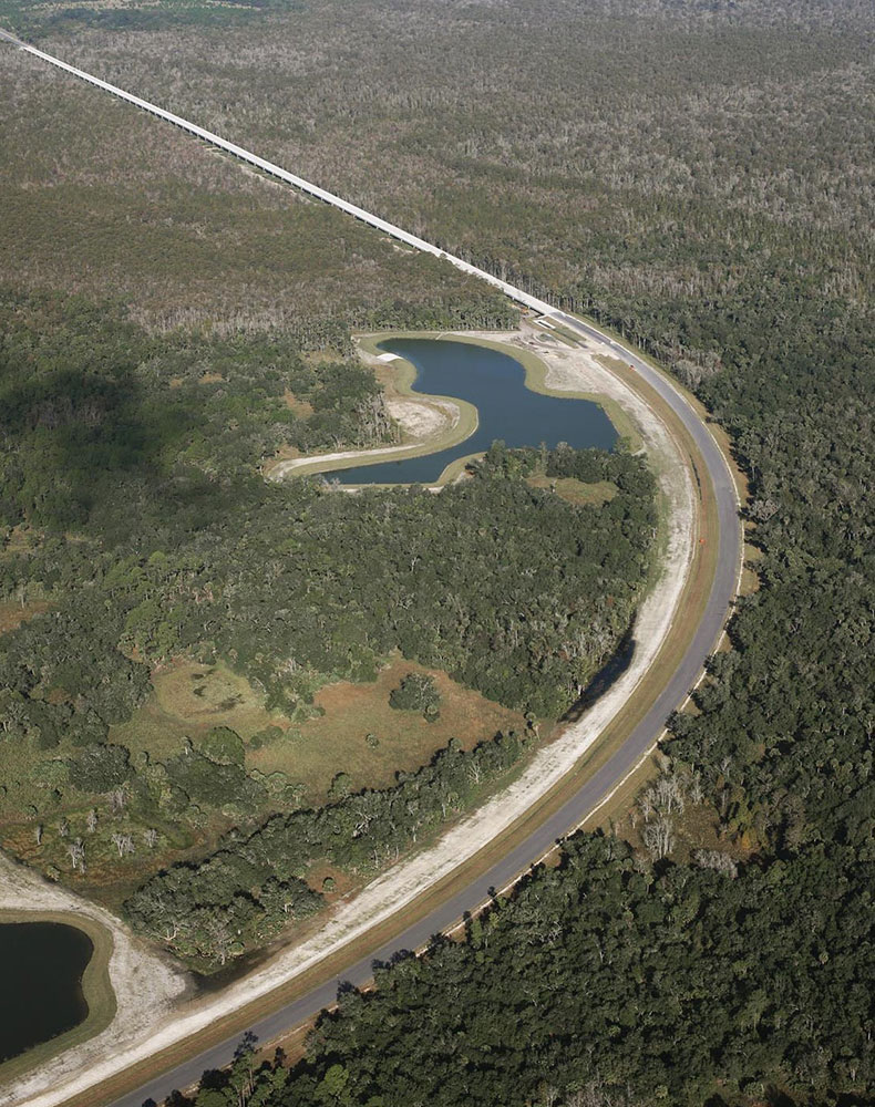 The parkway is now the primary hurricane evacuation route and will improve emergency response to the community.