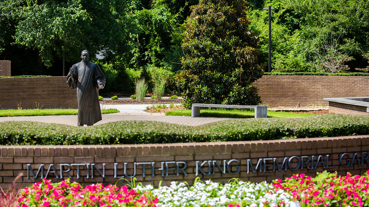 The Dr. Martin Luther King, Jr. Memorial Gardens was one of the first public parks dedicated solely to the memory of Dr. King and the civil rights movement.