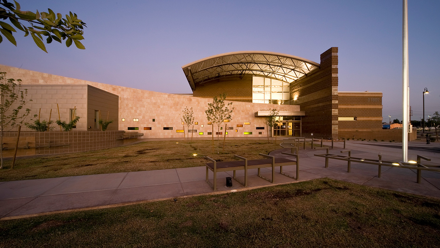 The LEED Gold certified library was featured in Cities Go Green magazine.