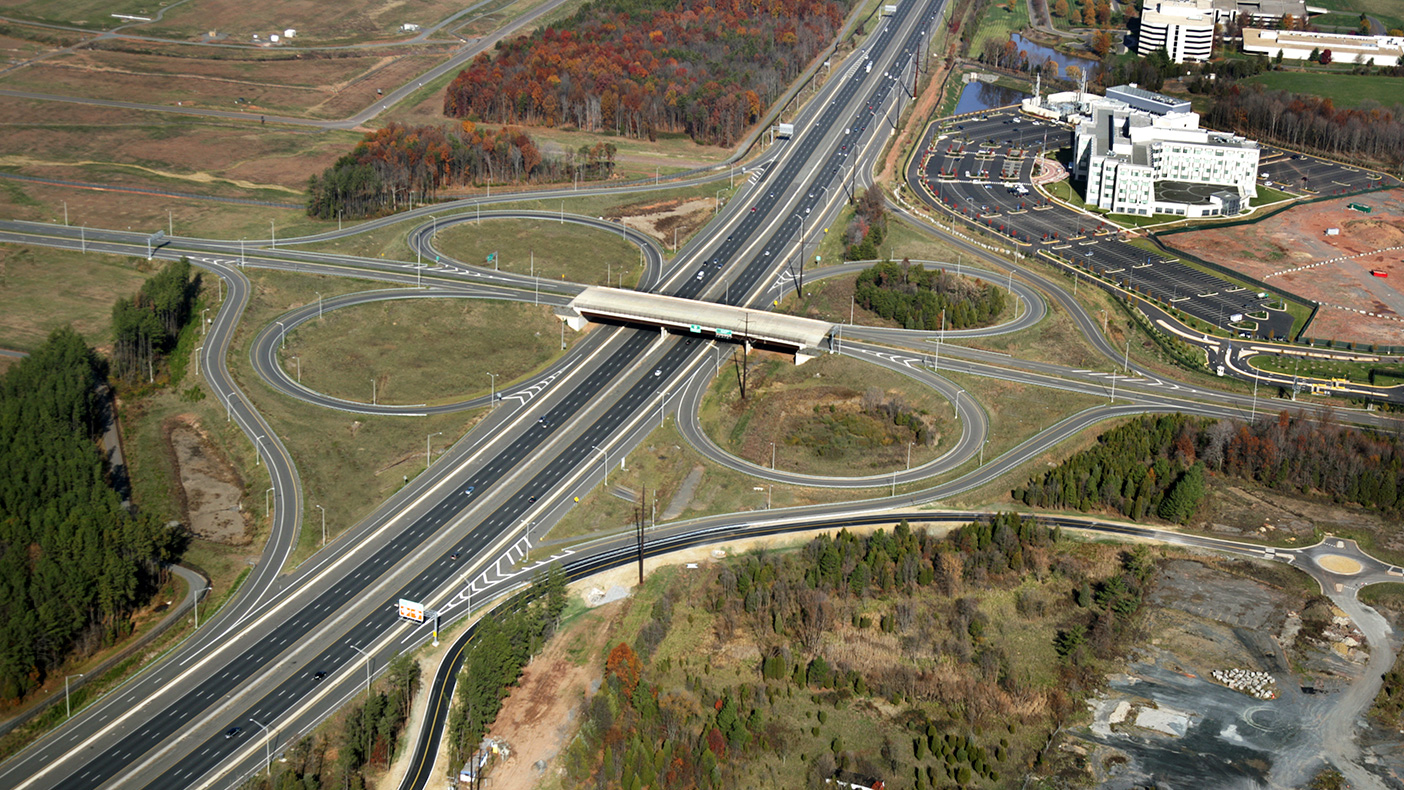 The improvements converted the VA Route 28 corridor to freeway standards.