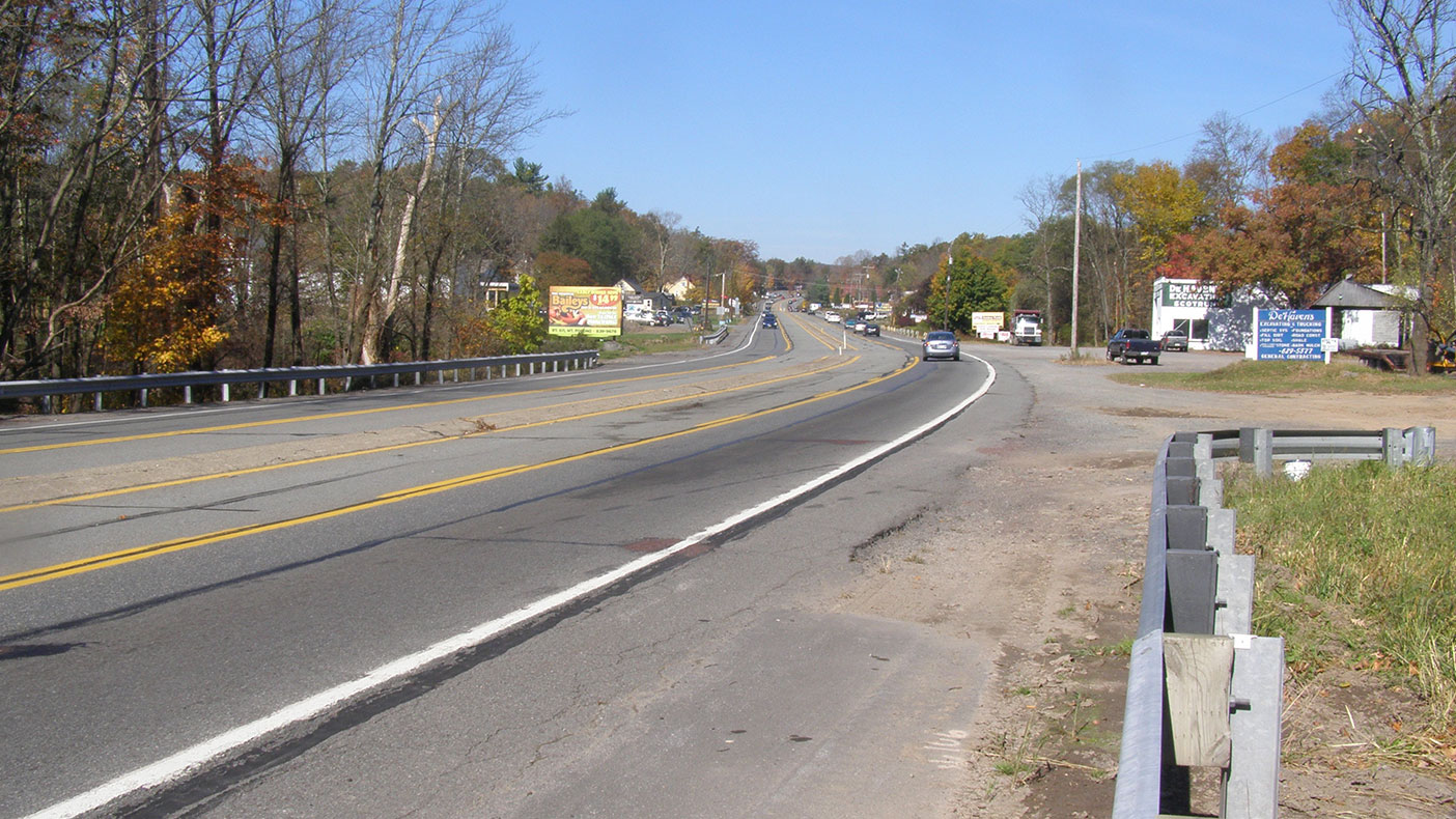 Smart transportation principles enabled the roadway to be right sized for three lanes rather than five while still improving traffic flow.