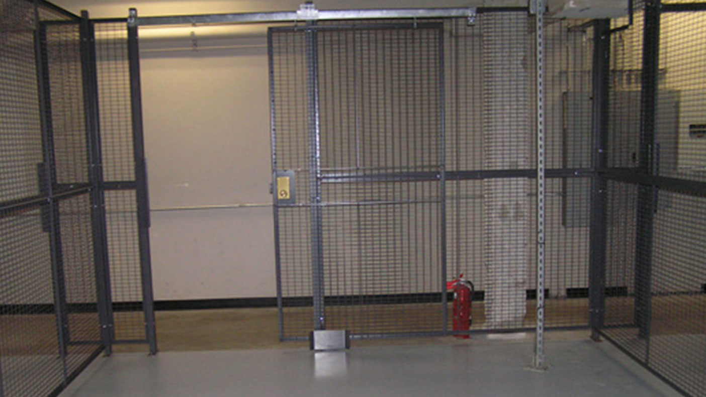 Three future-growth areas were installed and partitioned with a sliding gate barrier fence to allow for future carriers to join the neutral host system.