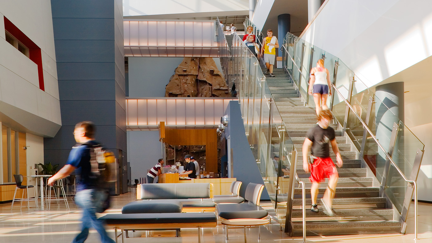 The popular, three-level center was designed with input from thousands of students who participated in surveys and focus groups.