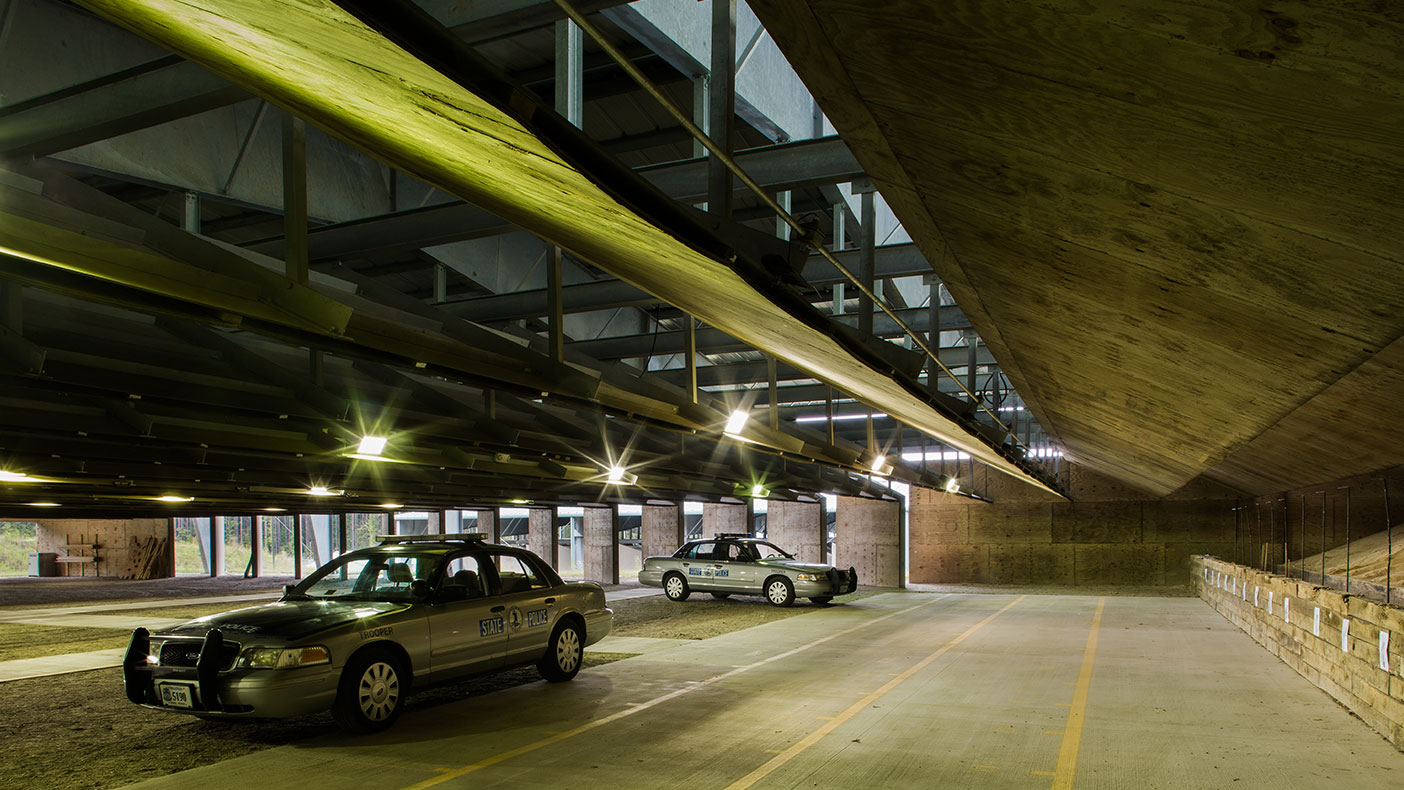 We developed engineered designs of the department’s shoot house, which includes an elevated structure of approximately 3,500 square feet for live fire training exercises.