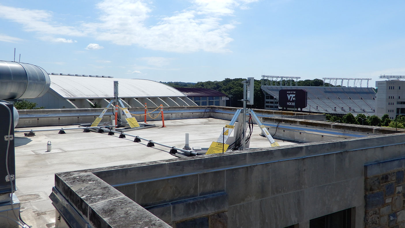 Combined, Cassell Coliseum and Lane Stadium seat approximately 75,600 people. This telecommunications system allows fans to utilize reliable cell coverage, even during peak usage times.